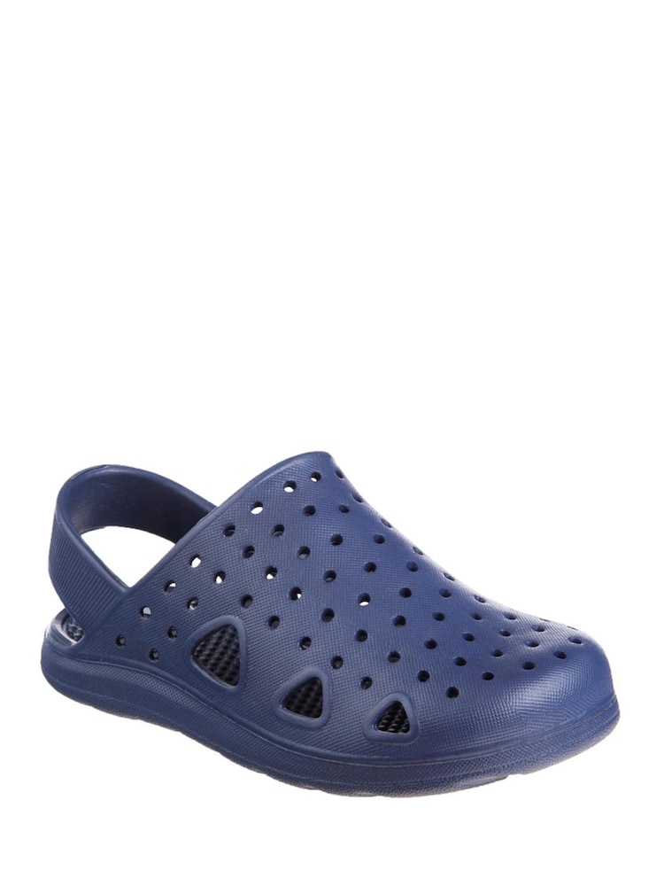 Totes Blue SolBounce Toddler Clogs - Image 3 of 5