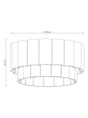Natural Easy Fit Larson Light Shade - Image 5 of 5