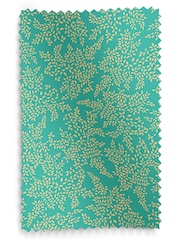 Sara Miller Green Little Leaves Made to Measure Roller Blinds - Image 3 of 6