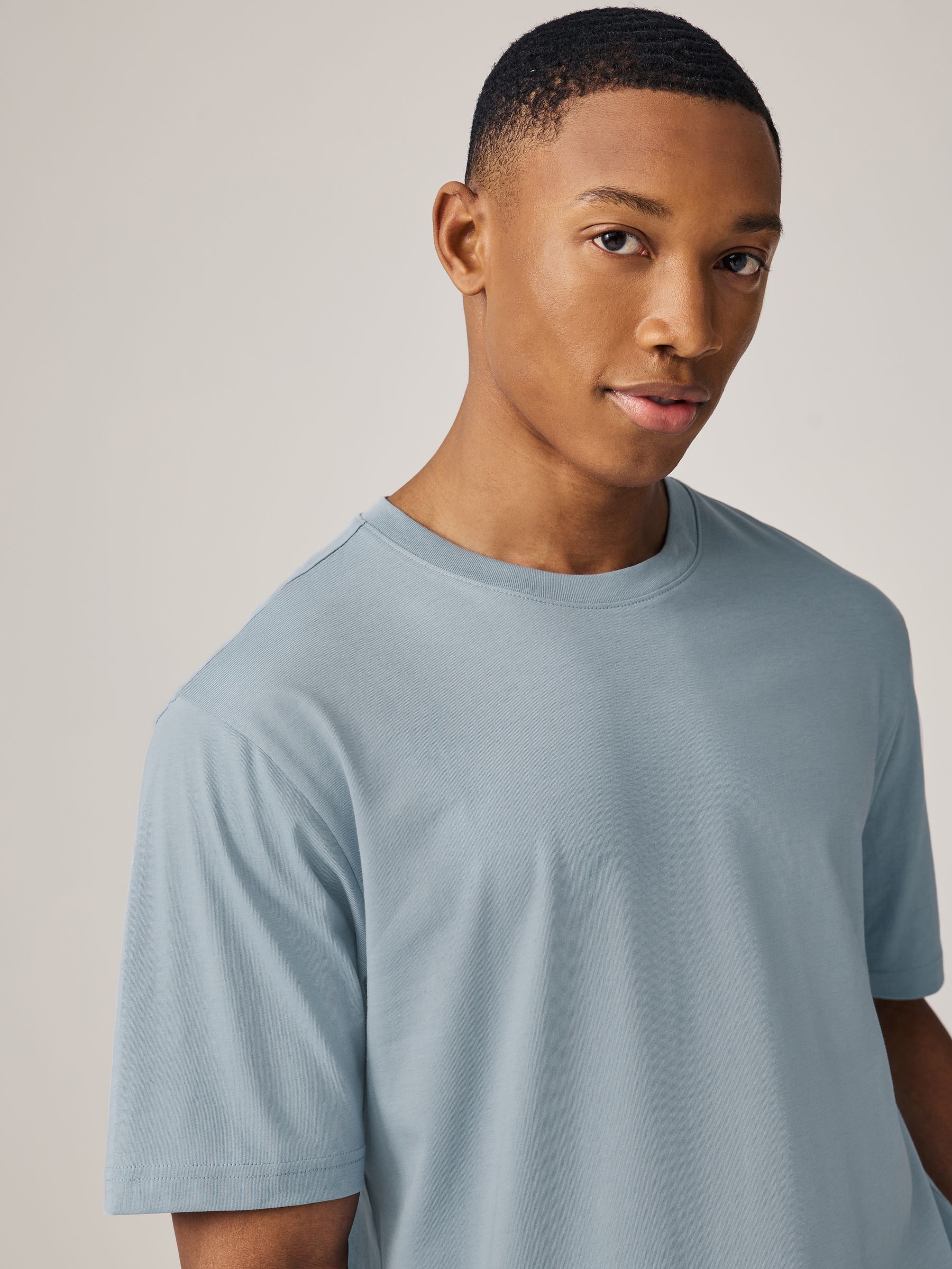 Buy Blue/White/Green/Ecru/Purple/Grey Regular Fit Essential