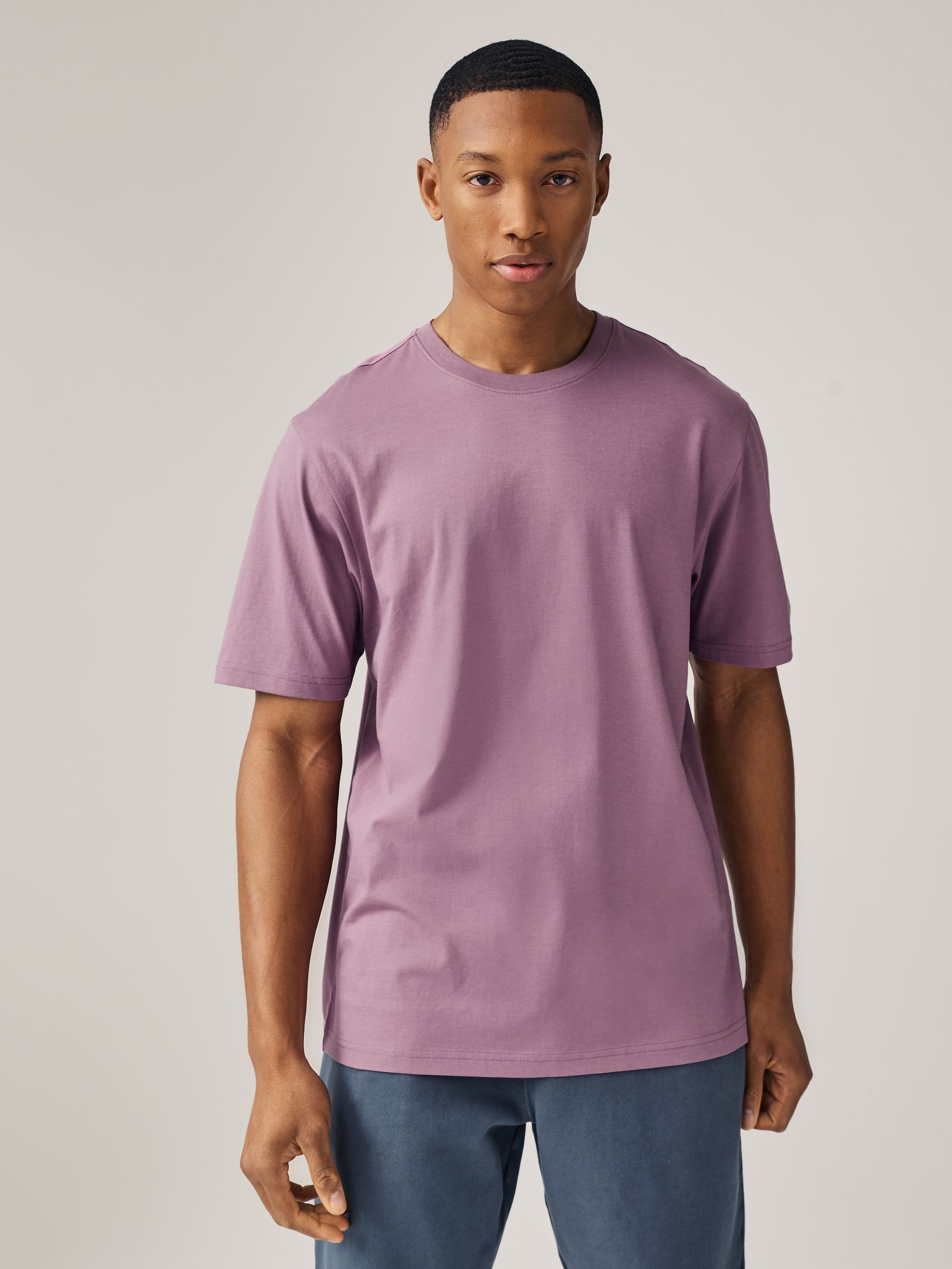 Buy Blue/White/Green/Ecru/Purple/Grey Regular Fit Essential