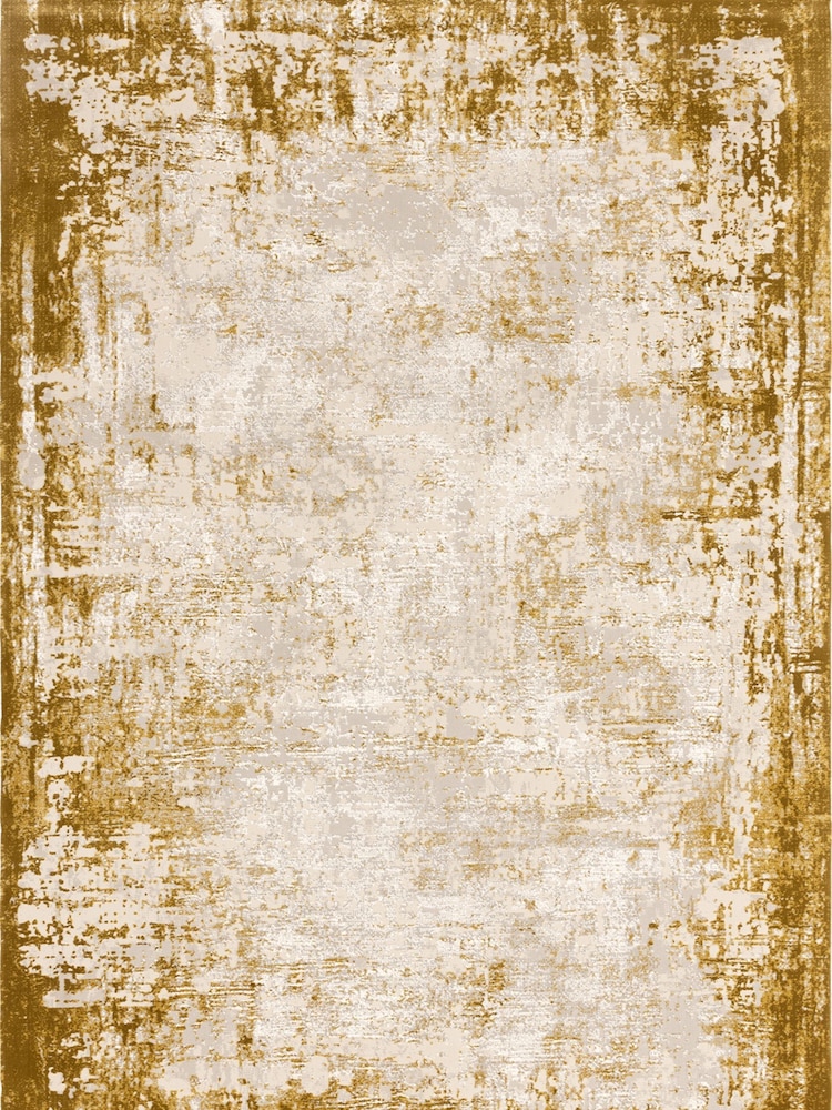 Asiatic Rugs Gold Kuza Border Rug - Image 2 of 4