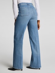 Spanx Authentic 360 Easy zvonové džíny s nakládanými kapsami - Obrázek 3 z 6