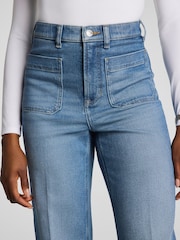 Spanx Authentic 360 Easy zvonové džíny s nakládanými kapsami - Obrázek 5 z 6