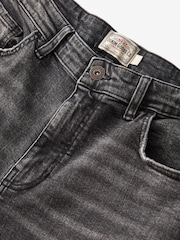 siva - Raven kroj - Vintage Wash denim kavbojke - Slika 7 iz 10