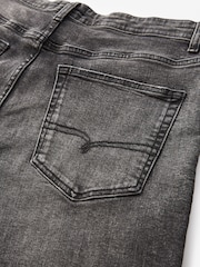 siva - Raven kroj - Vintage Wash denim kavbojke - Slika 9 iz 10