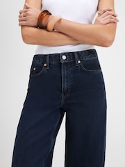 River Island Blue Core Barrel Jeans - Image 2 of 4
