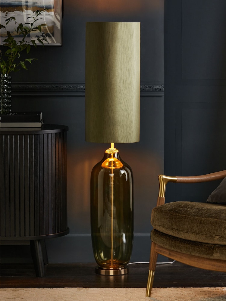 Green Connor Floor Lamp - Image 1 of 5