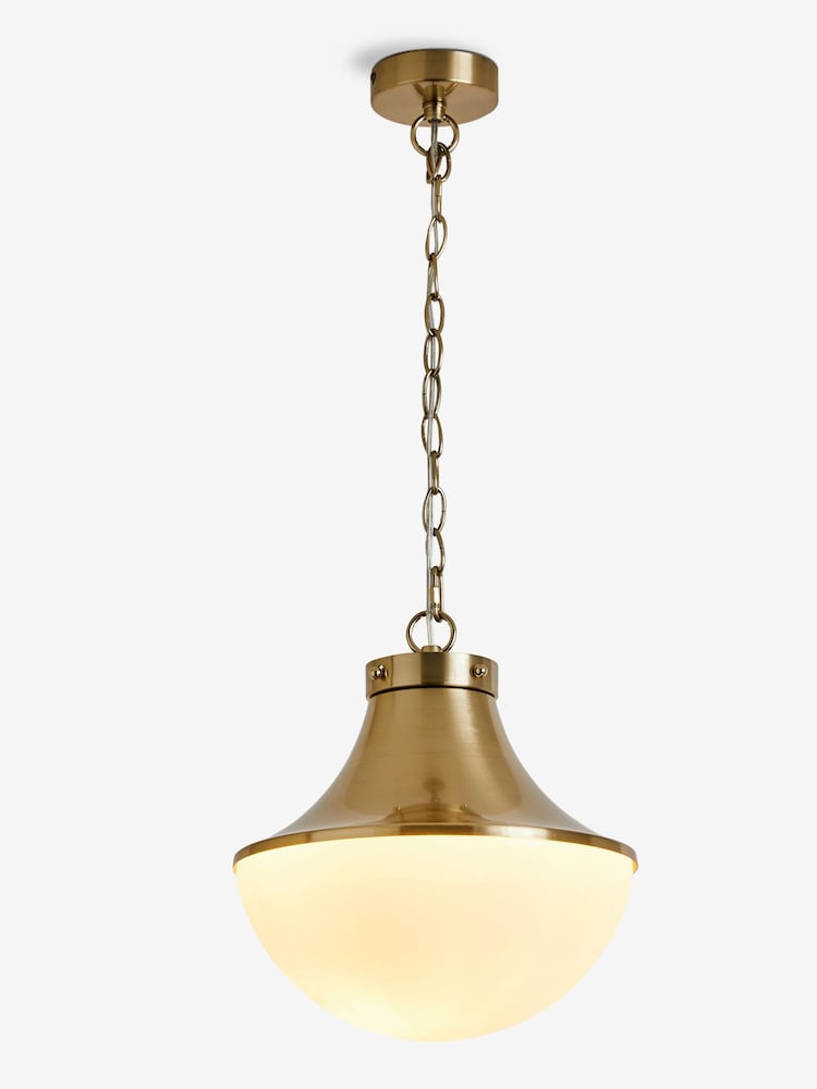 Brass Hardwick Dual Mount Height Adjustable Ceiling Light - Image 5 of 5