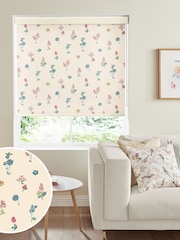 Cath Kidston Cream Sprig Twilight Multi Made To Measure Roller Blind - Image 1 of 4