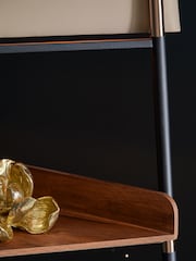 Black Hudson Shelf Floor Lamp - Image 3 of 5