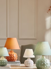 White Bibury Small Rechargeable Wireless Table Lamp - Image 5 of 7