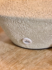 Grey Kineton Small Rechargeable Wireless Table Lamp - Image 3 of 5