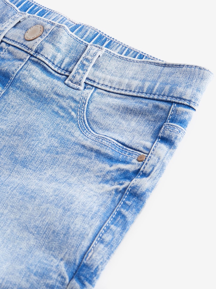 Bright Blue Regular Length Stretch Jeggings (3-16yrs) - Image 10 of 10
