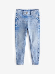Bright Blue Regular Length Stretch Jeggings (3-16yrs) - Image 7 of 10