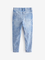 Bright Blue Regular Length Stretch Jeggings (3-16yrs) - Image 8 of 10