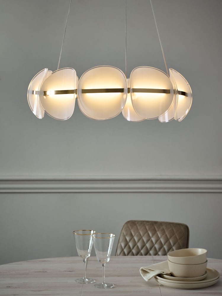 Brass Naya Chandelier Ceiling Light - Image 1 of 5