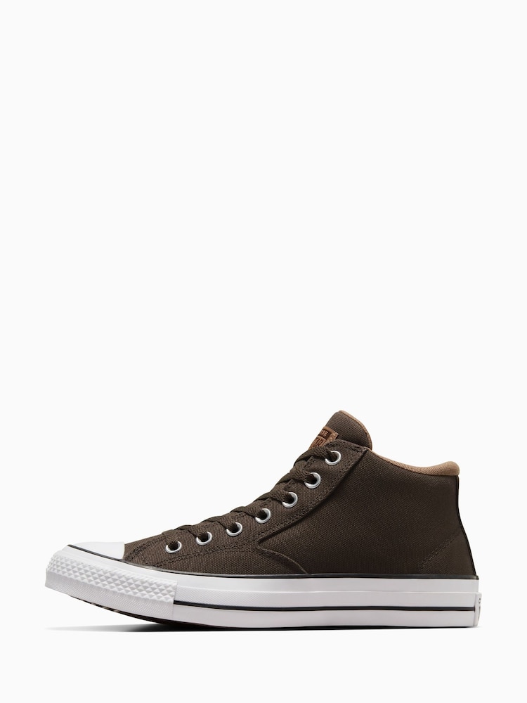 Converse Brown/White Chuck Malden Street Trainers - Image 2 of 9