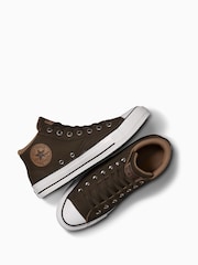 Converse Brown/White Chuck Malden Street Trainers - Image 5 of 9