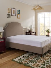 Nina Campbell Clabon Dark Natural Lowndes Upholstered Ottoman Storage Bed Frame - Image 3 of 6