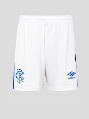 Castore White Rangers Home Shorts - Image 1 of 3