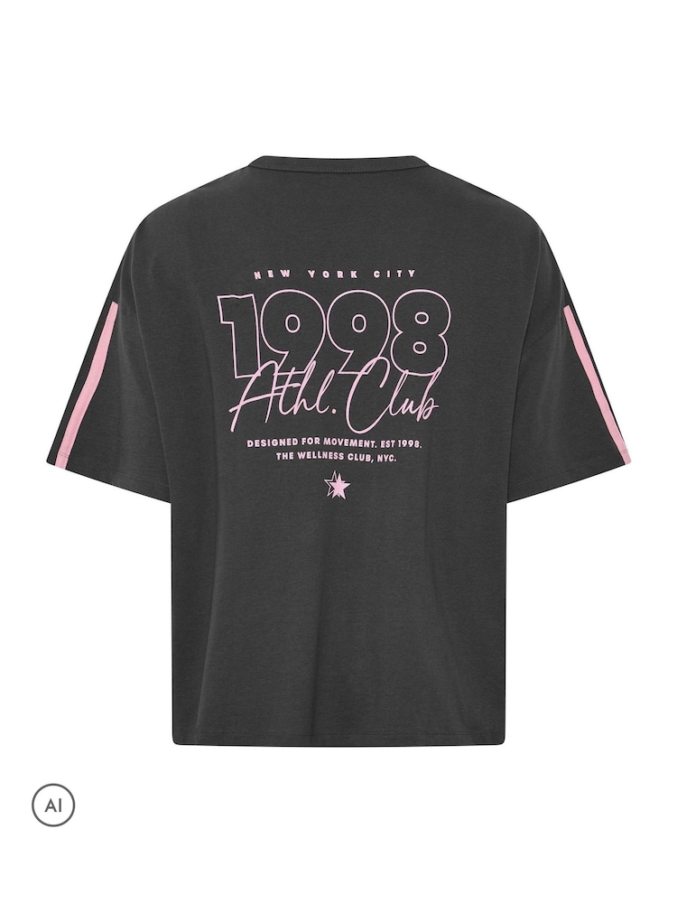 Yours Curve '1998 Athl. Club' T-Shirt - Imagen 7 de 7