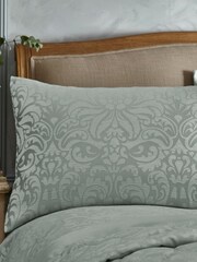 Appletree Green Worcester Jacquard Duvet Cover Set - Image 2 of 3