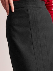 Boden Black Wool Pencil Skirt - Image 4 of 5