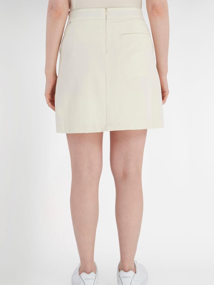 Calvin Klein Golf Cream Hackensack Pleated Skorts - Image 2 of 9