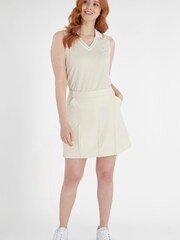 Calvin Klein Golf Cream Hackensack Pleated Skorts - Image 3 of 9