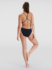 Speedo Blue Womens Endurance+ Thin Strap Swimsuit - Image 4 of 6