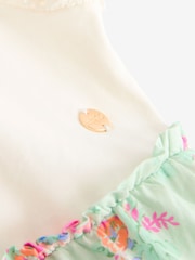 Laura Ashley Ecru and Green Holiday Twofer - Image 12 of 13