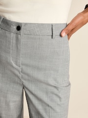 Black/White Check Tailored Check Wide Leg Trousers - Image 5 of 7