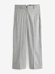 Black/White Check Tailored Check Wide Leg Trousers - Image 6 of 7
