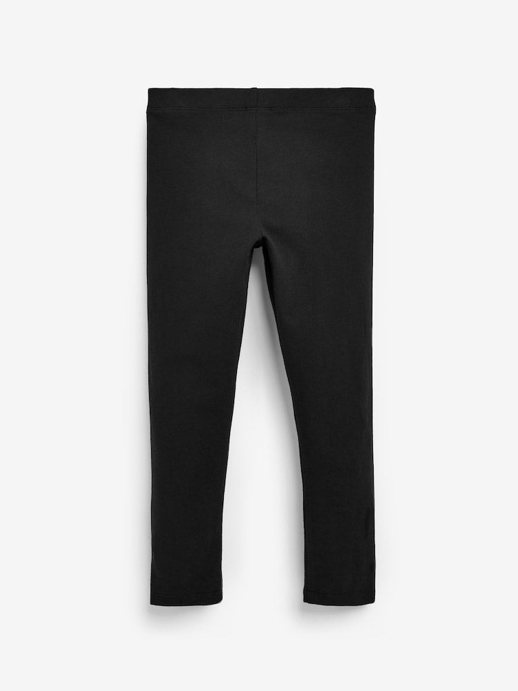 Schwarz - Leggings im 5er-Pack (3–16 J.) - Bild 2 von 8