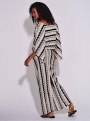 South Beach Crochet Tie Front Maxi Skirt - Obrázek 2 z 4