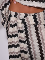South Beach Crochet Tie Front Maxi Skirt - Obrázek 4 z 4