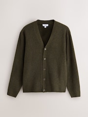 Neutral/Khaki Green Two Pack Relaxed Fit Cosy Cardigan - Image 7 of 10
