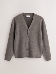 Neutral/Khaki Green Two Pack Relaxed Fit Cosy Cardigan - Image 8 of 10
