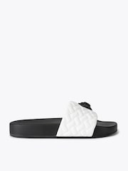 Kurt Geiger London Black Meena Eagle Sandals - Image 1 of 5