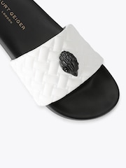 Kurt Geiger London Black Meena Eagle Sandals - Image 5 of 5
