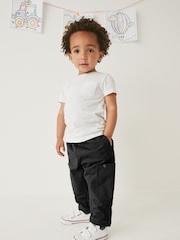Black Side Pocket Pull-On Trousers (3mths-7yrs) - Image 2 of 6