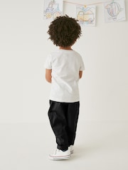 Black Side Pocket Pull-On Trousers (3mths-7yrs) - Image 3 of 6