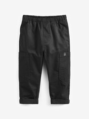 Black Side Pocket Pull-On Trousers (3mths-7yrs) - Image 5 of 6
