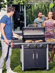 Enders Black Garden Chicago 3 Gas BBQ Grill - Image 1 of 4