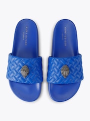 Kurt Geiger London Blue Meena Eagle Sandals - Image 3 of 5