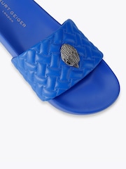 Kurt Geiger London Blue Meena Eagle Sandals - Image 5 of 5