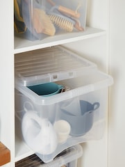 Wham Set of 3 Clear Crystal 30L Boxes - Image 2 of 2
