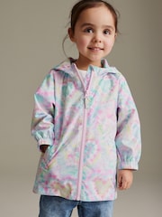 Pastel Heart Shower Resistant Printed Cagoule (3mths-7yrs) - Image 1 of 11