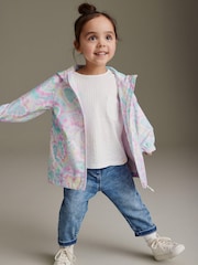 Pastel Heart Shower Resistant Printed Cagoule (3mths-7yrs) - Image 2 of 11